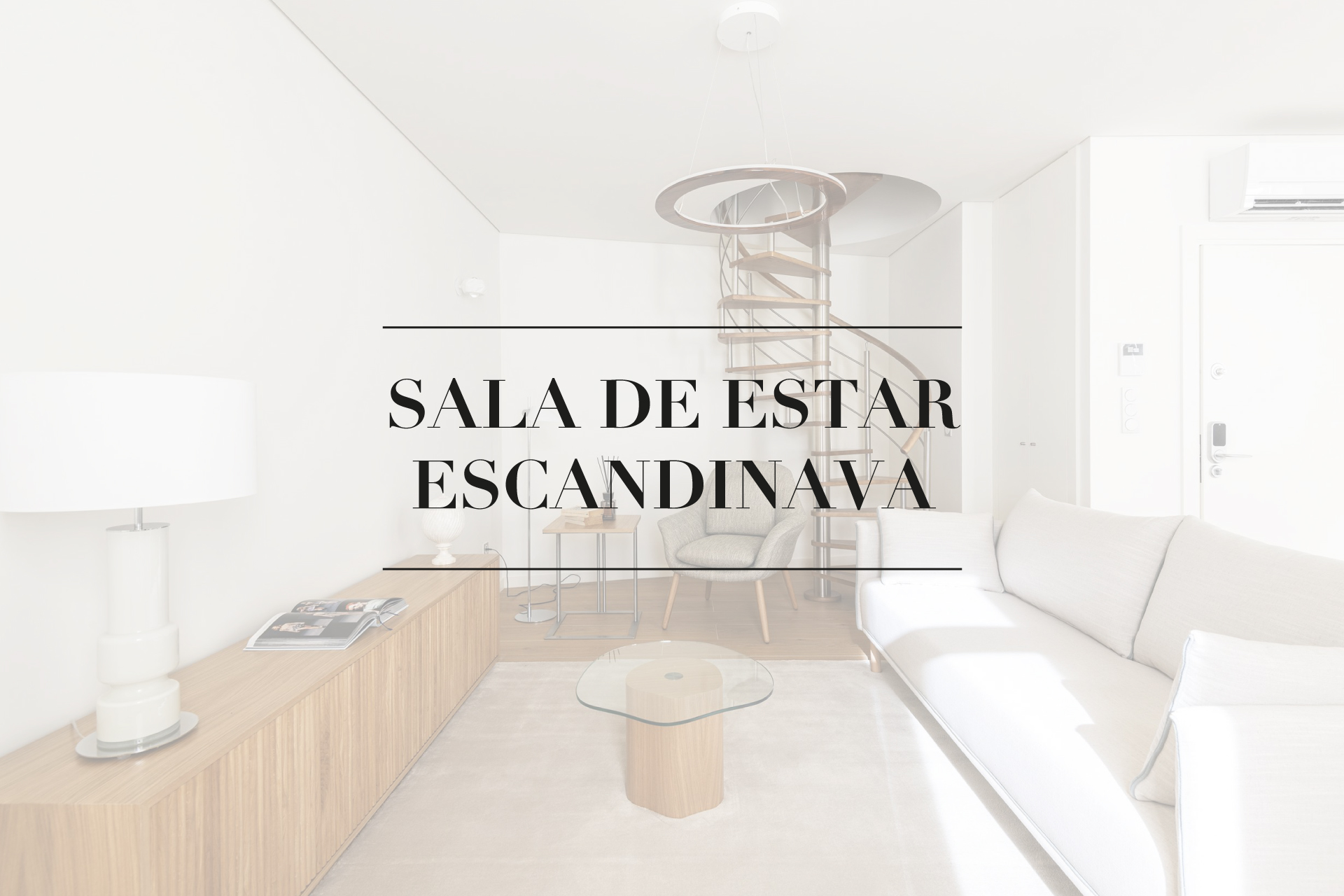 Foto de Projete O Interior De Casa Escandinavo Da Sala De Estar