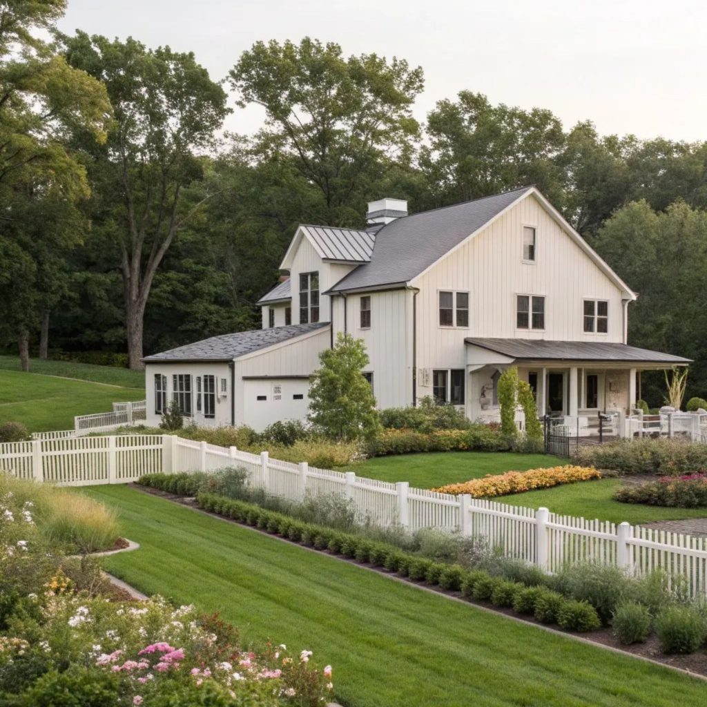 Casa em estilo farmhouse