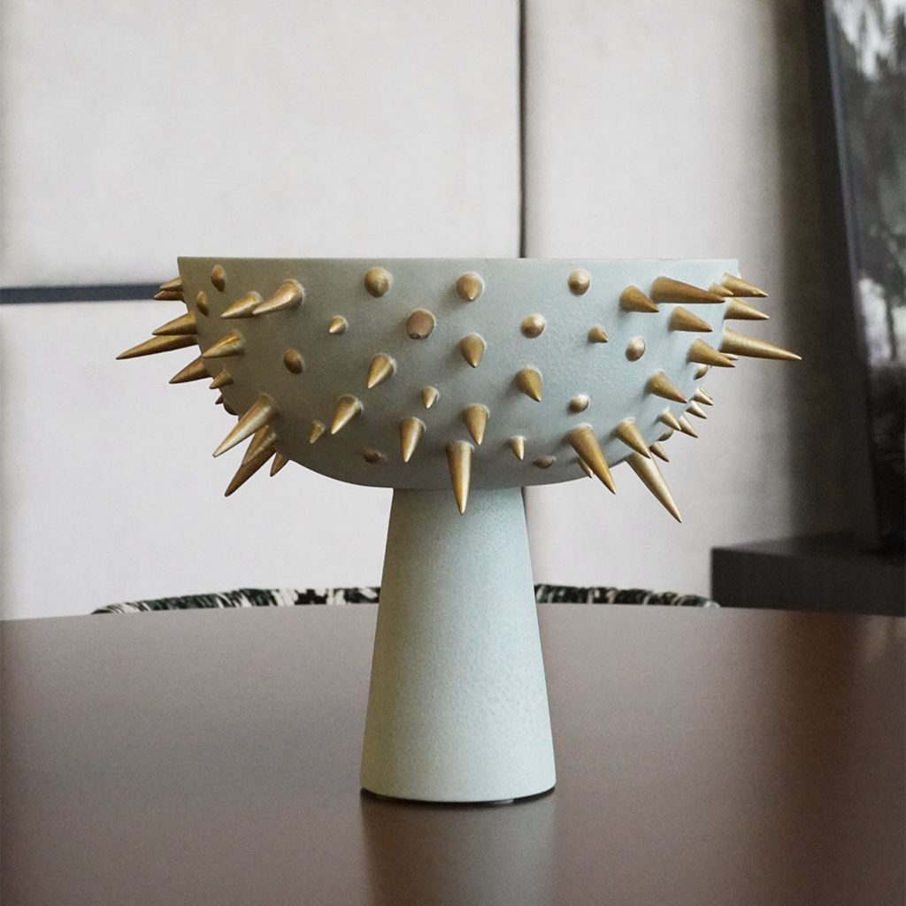 Taça decorativa como uma opção parar as suas prenda de natal.