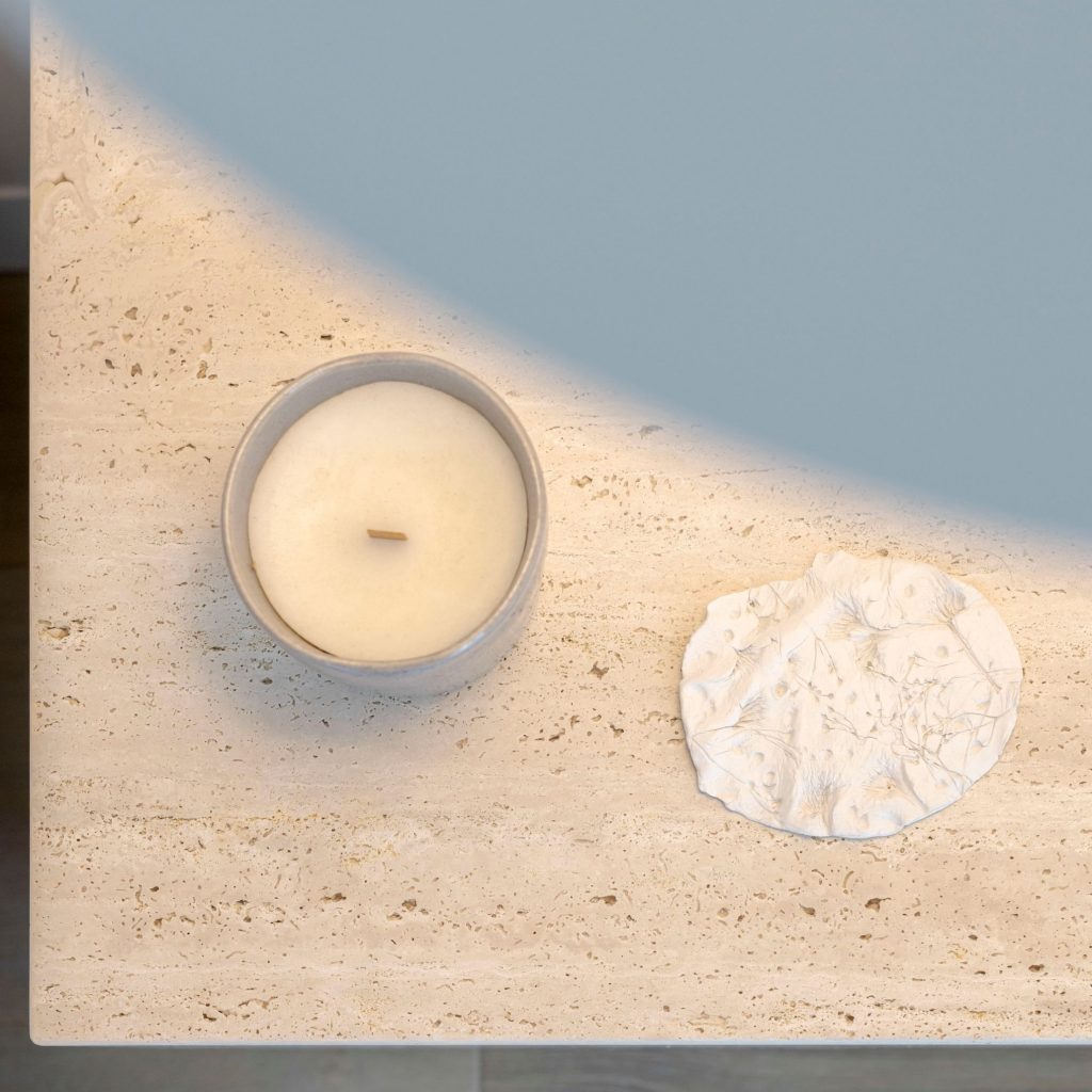 Materiais tendência no design de interiores.