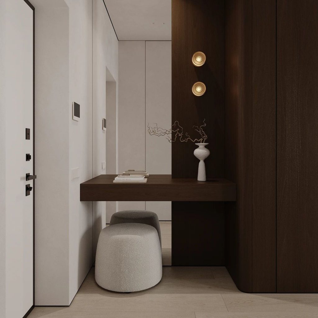 O contemporâneo no design de interiores é reconhecido pelos ambientes neutros.