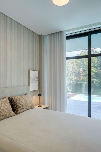 O quarto ideal para acomodar familiares e amigos, proporcionando uma noite de descanso profundo.