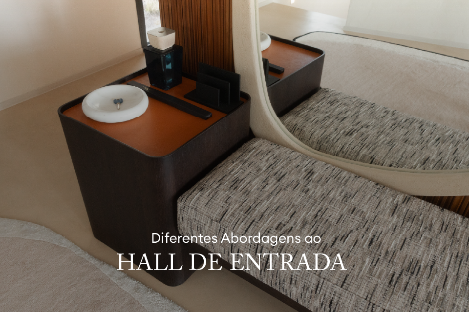 Um hall de entrada contemporâneo onde o aparador em madeira define a atmosfera de um hall de entrada equilibrado e funcional, pensado para quem procura referências de como decorar o hall de entrada com intenção. A composição aposta num hall de entrada moderno subtil e elegante, onde o espelho amplia a luz e reforça a coerência visual típica de um hall de entrada moderno, enquanto os detalhes minimalistas elevam a narrativa de hall de entrada decoração num registo sofisticado. O conjunto integra um aparador para hall de entrada de linhas depuradas, acompanhado por peças discretas que traduzem a estética dos hall de entrada modernos, articulando-se com moveis hall de entrada que valorizam a proporção e a serenidade do espaço. A curadoria final demonstra hall de entrada decoração aplicada com precisão, explorando aparador para hall de entrada como elemento central e reafirmando como decorar o hall de entrada através de escolhas que celebram o equilíbrio entre forma e função. A presença de moveis hall de entrada bem integrados reforça o carácter de um hall de entrada moderno, enquanto a composição final evidencia aparador para hall de entrada como peça âncora e inspira novas abordagens sobre como decorar o hall de entrada.