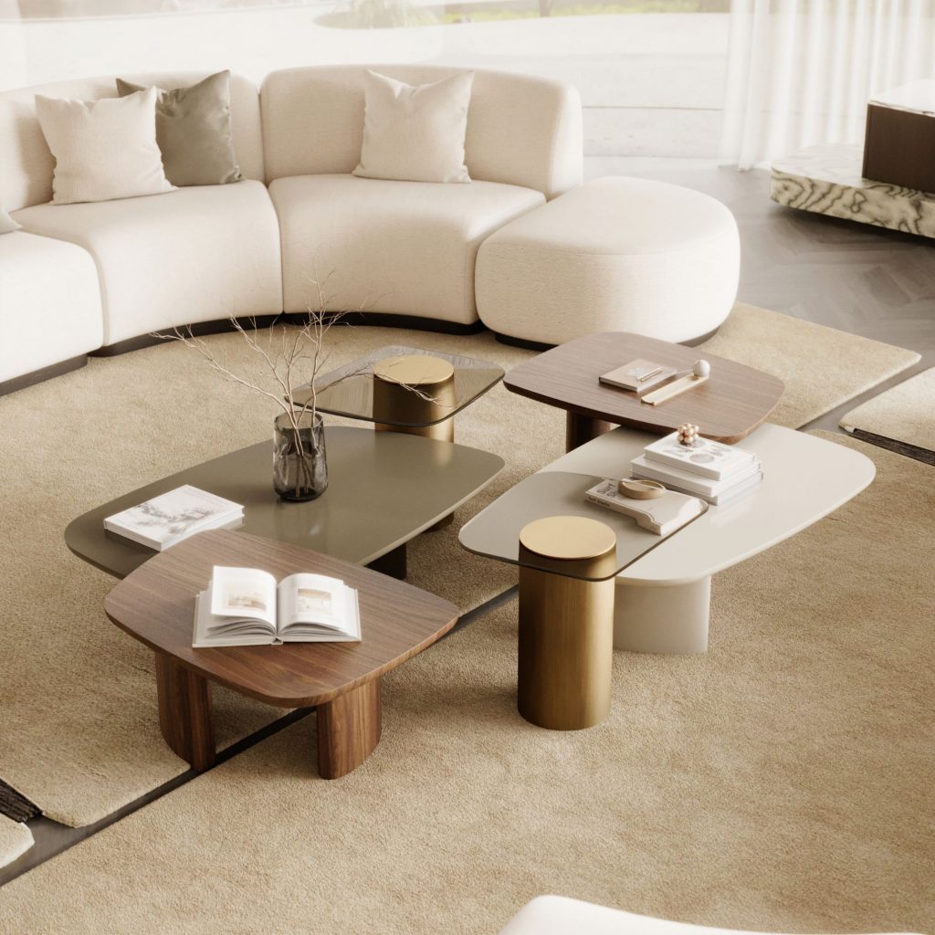 Sala contemporânea onde a Natureza orienta a paleta neutra, revelando a força da natureza nos volumes suaves e nos materiais naturais que definem uma presença profundamente orgânico, alinhada com princípios de design biofílico dedicados ao bem‑estar. As mesas de centro evocam a Natureza, reforçando a força da natureza através de materiais naturais que intensificam a leitura orgânico, sempre pensada para traduzir o espírito do design biofílico e amplificar o bem‑estar. A composição fluida celebra a Natureza, mostrando a força da natureza nos materiais naturais que sustentam uma estética orgânico, profundamente conectada ao design biofílico e orientada para o bem‑estar. A luz natural reafirma a Natureza, trazendo a força da natureza para dentro através de materiais naturais que consolidam uma atmosfera orgânico, enraizada no design biofílico e dedicada ao bem‑estar. O contraste de texturas intensifica a Natureza, revelando a força da natureza nos materiais naturais e na composição orgânico, sempre guiada pelo design biofílico e pela procura de bem‑estar. Cada detalhe celebra a Natureza, reafirmando a força da natureza através de materiais naturais que sustentam uma estética orgânico, profundamente alinhada com o design biofílico e dedicada ao bem‑estar.